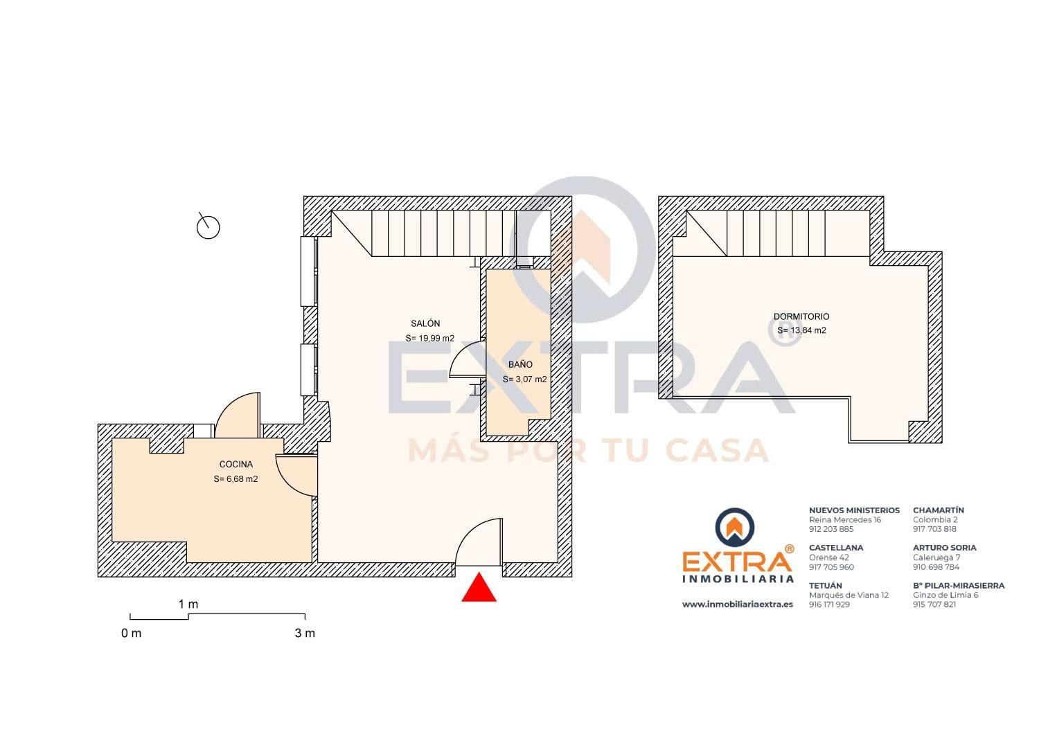 Planta baja en venta en  Madrid Capital con Calefacción