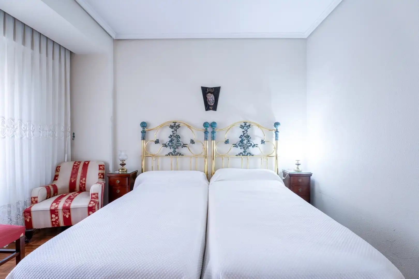 Schlafzimmer von Wohnung zum Verkauf in Madrid mit Klimaanlage, Heizung und Terrasse