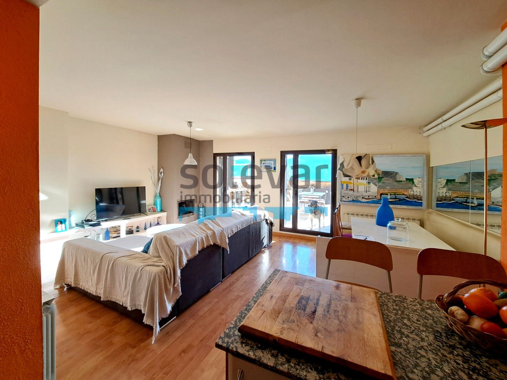 Sala d'estar de Dúplex en venda en Salàs de Pallars amb Calefacció, Terrassa i Balcó