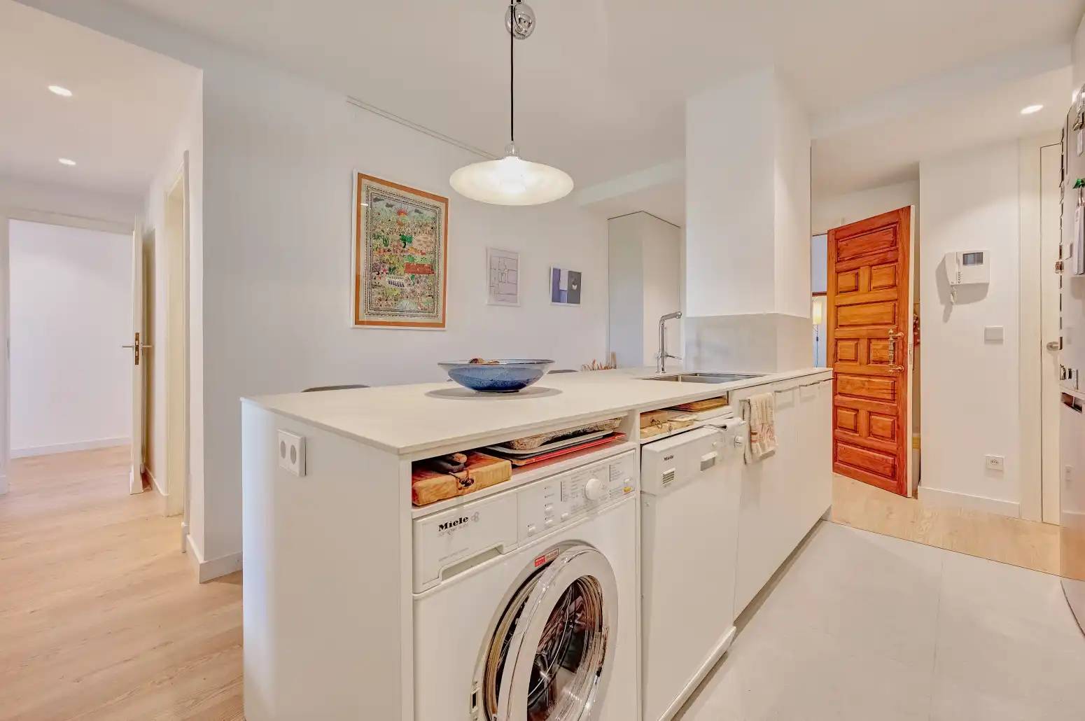 Kitchen of Flat for sale in  Pamplona / Iruña  with Heating and Parquet flooring