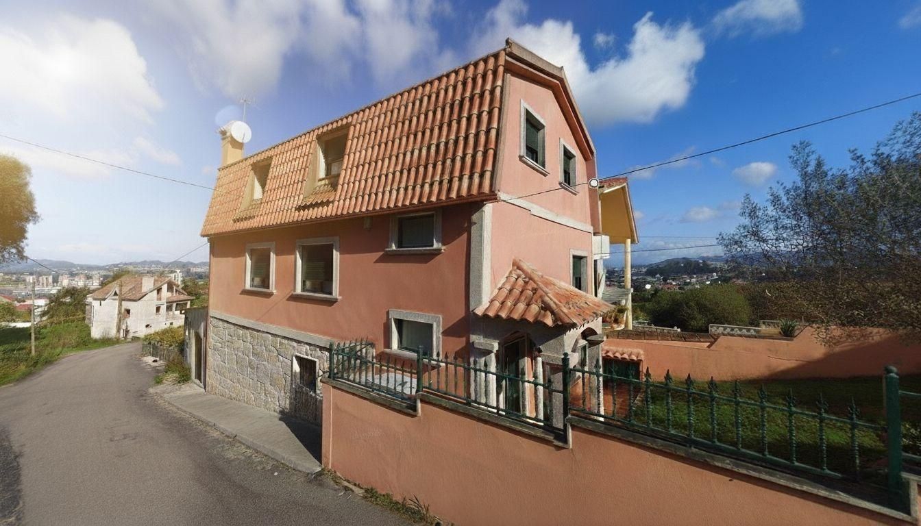 Vista exterior de Casa o chalet en venta en Vigo  con Jardín privado