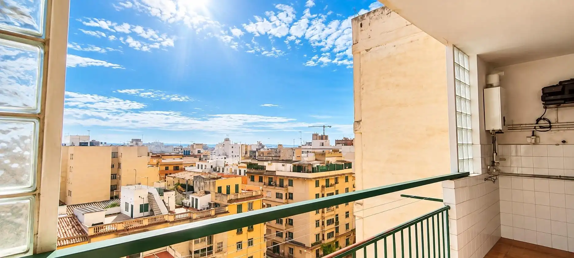 Balcony of Flat for sale in Llevant