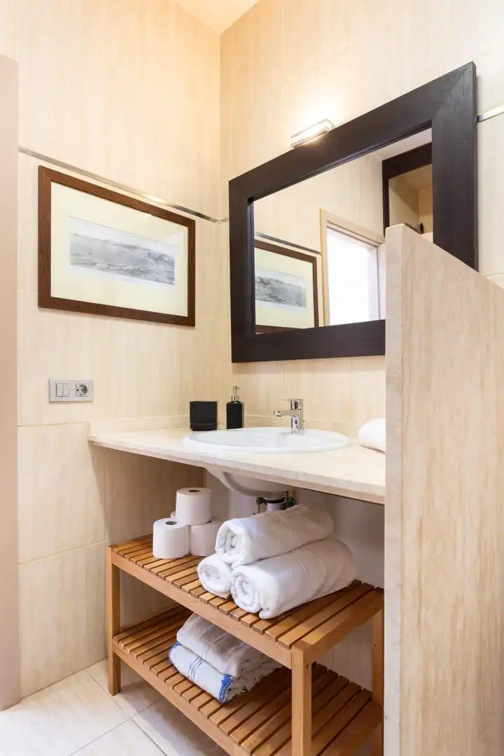 Baño de Apartamento de alquiler en La Matanza de Acentejo