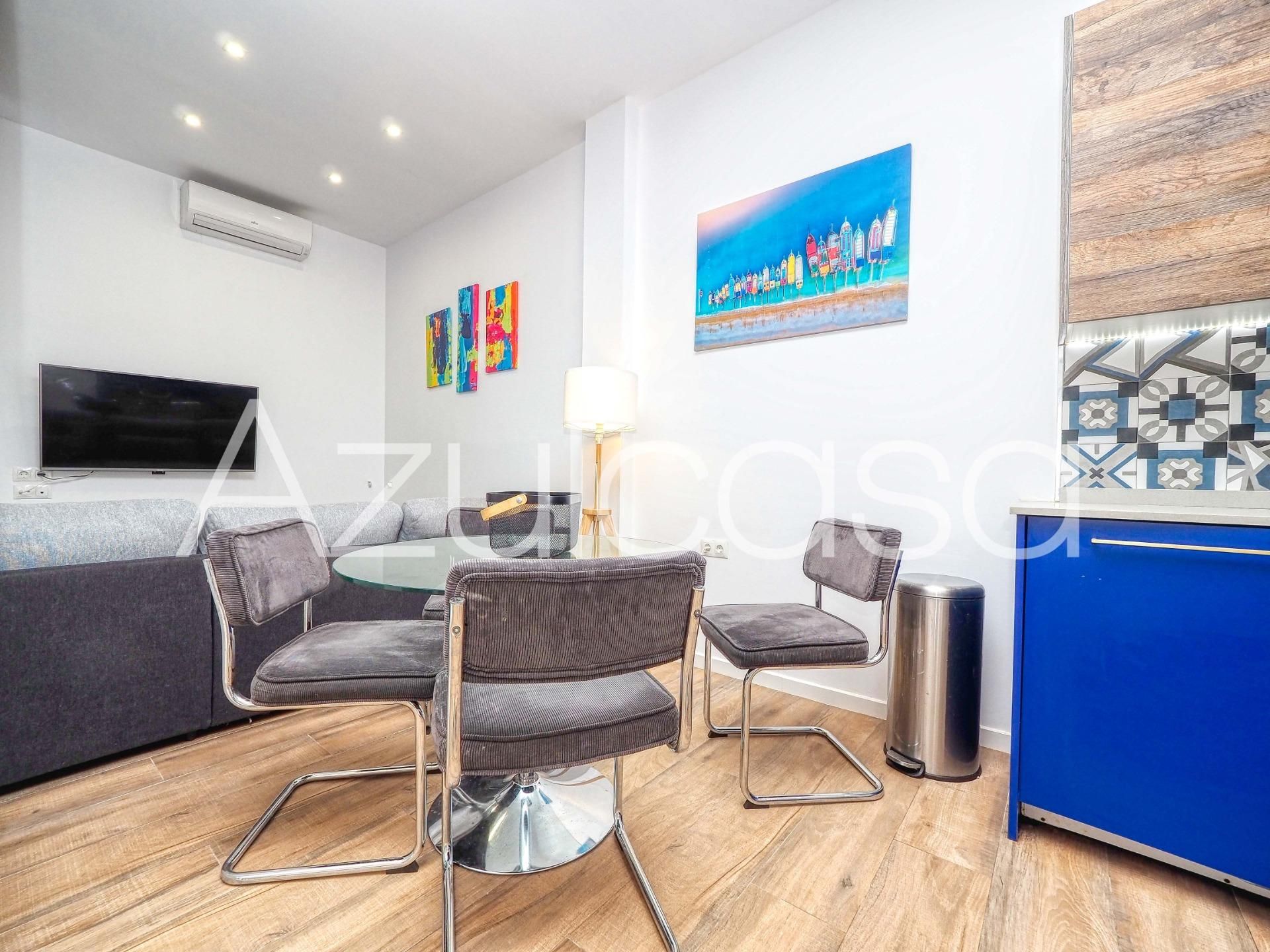 Living room of Flat for sale in Alicante / Alacant  with Air Conditioner