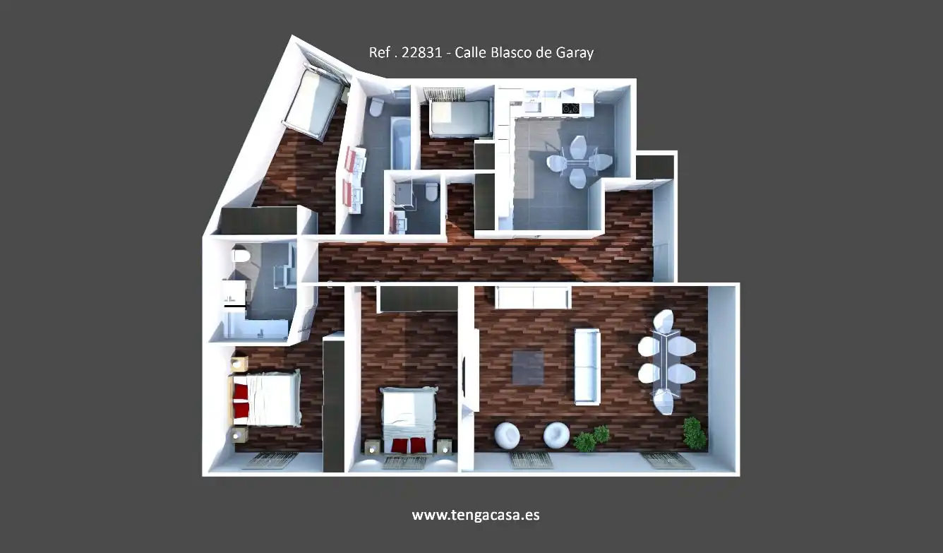 Flat for rent in Calle de Blasco de Garay, 100, Vallehermoso