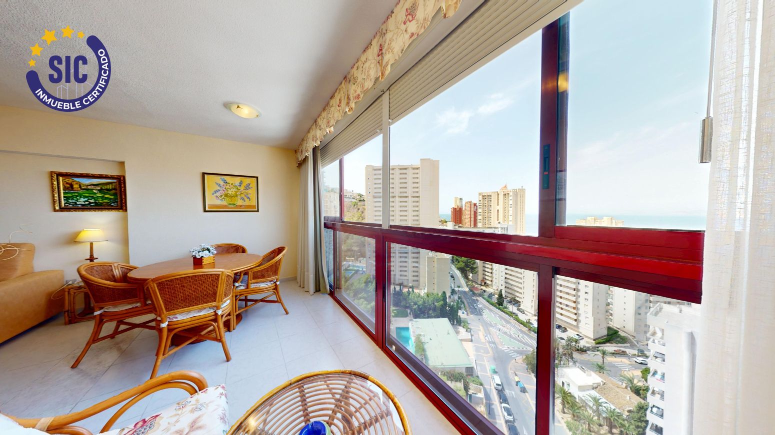 Bedroom of Flat for sale in Benidorm  with Air Conditioner, Heating and Private garden