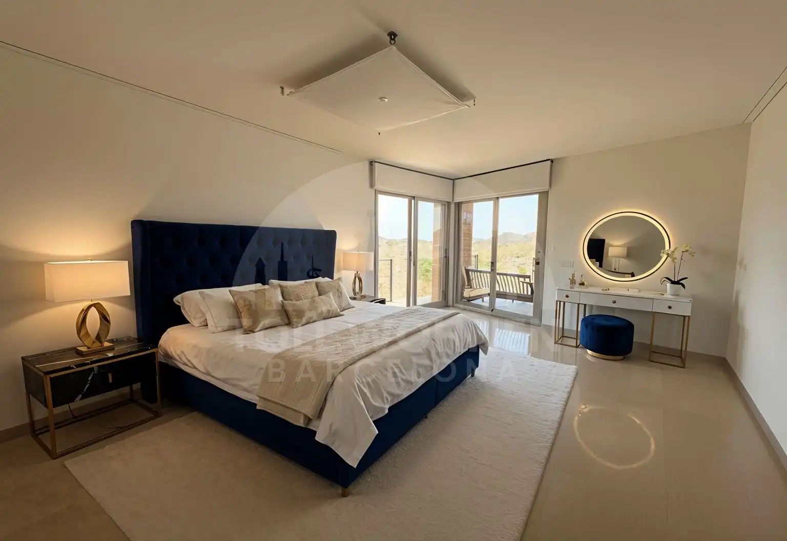 Bedroom of Detached homes for sale in Castelldefels  with Air Conditioner, Heating and Terrace