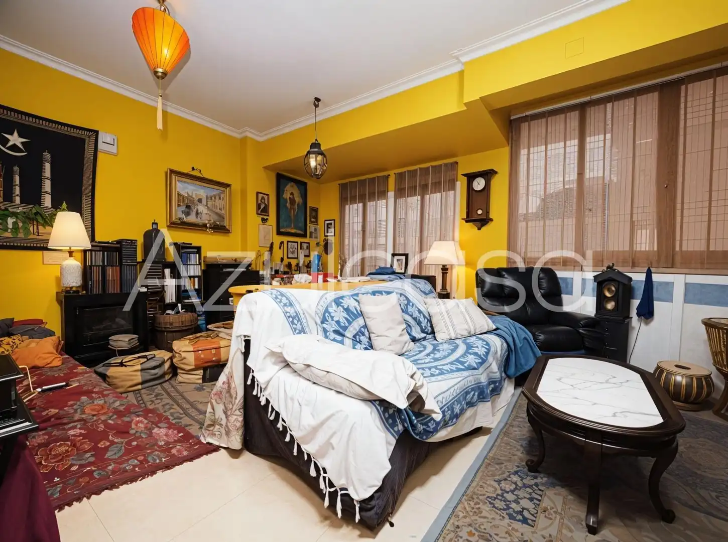 Sala de estar de Piso en venta en Alicante / Alacant con Aire acondicionado