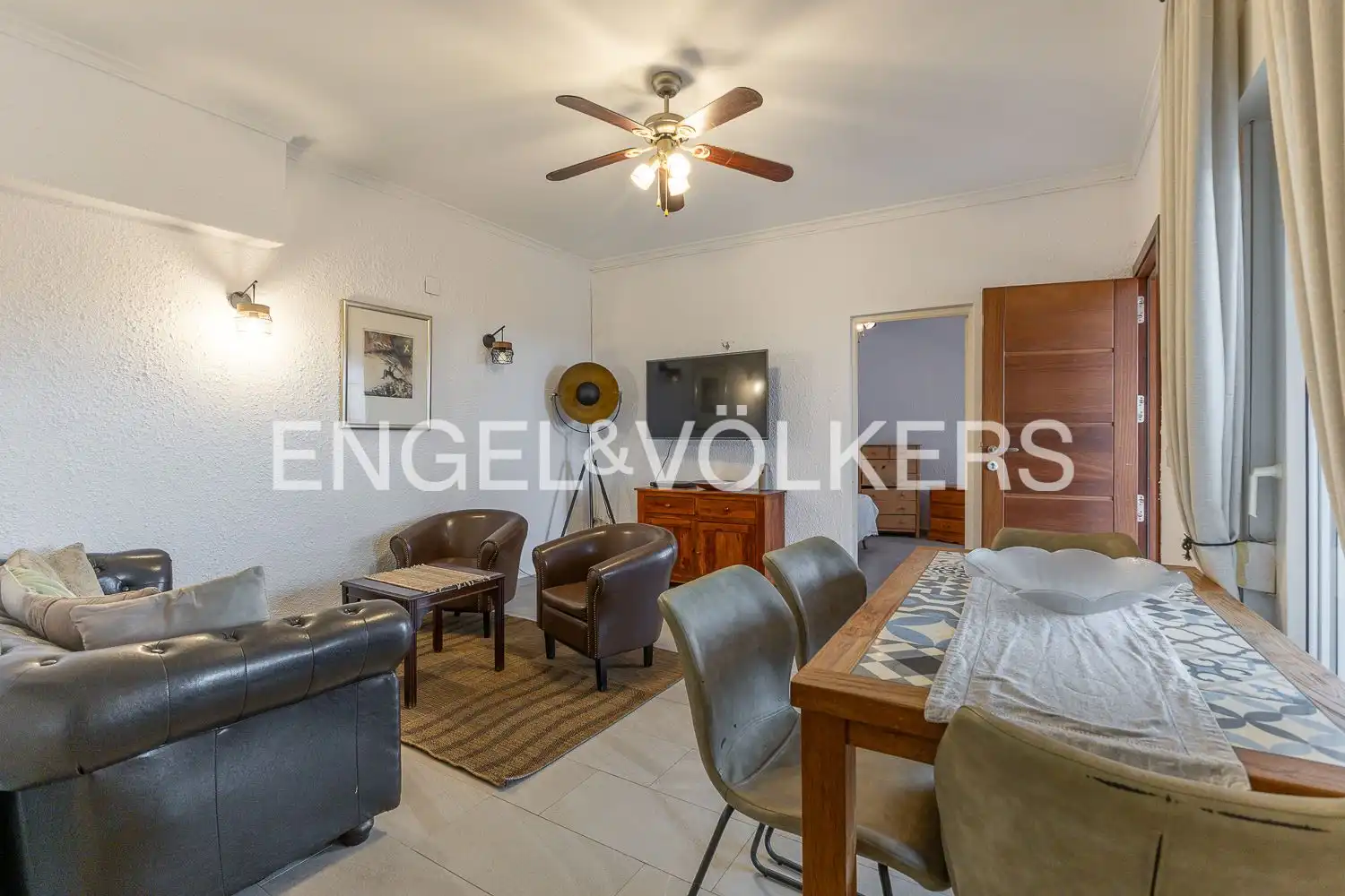 Living room of Houses for sale in Pedreguer  with Air Conditioner, Heating and Private garden