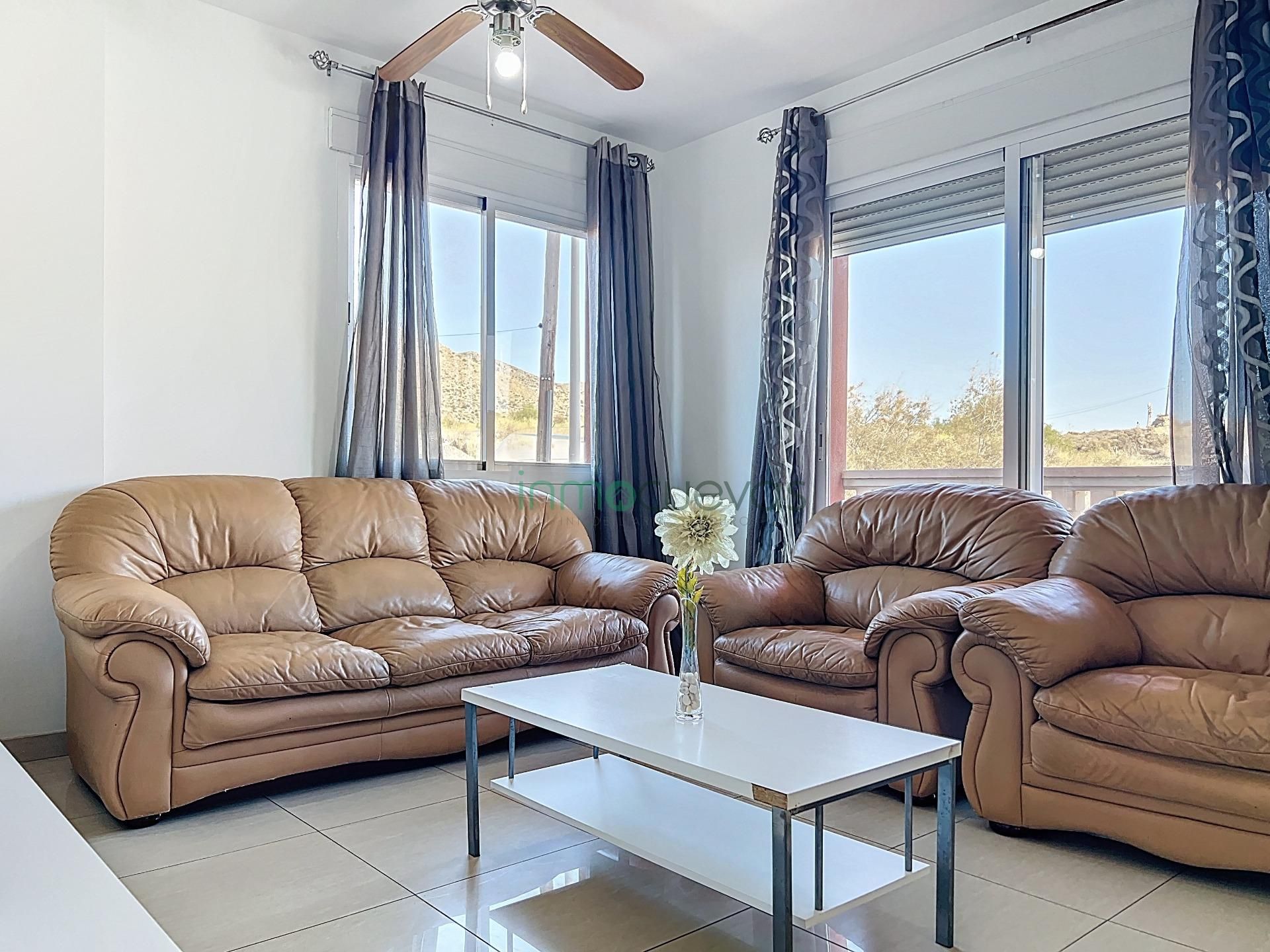 Living room of Flat for sale in Cuevas del Almanzora  with Terrace and Balcony