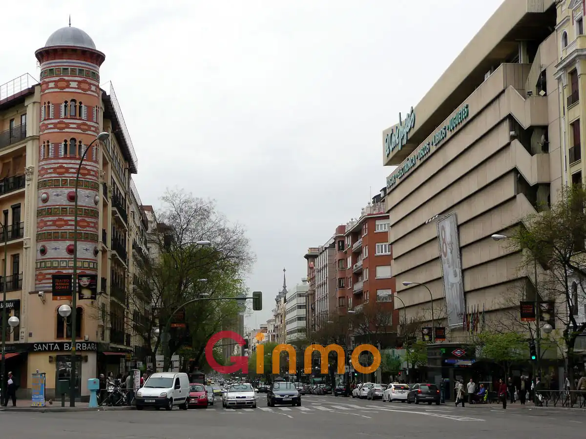 Vista exterior de Pis de lloguer en Madrid amb Aire condicionat, Calefacció i Moblat