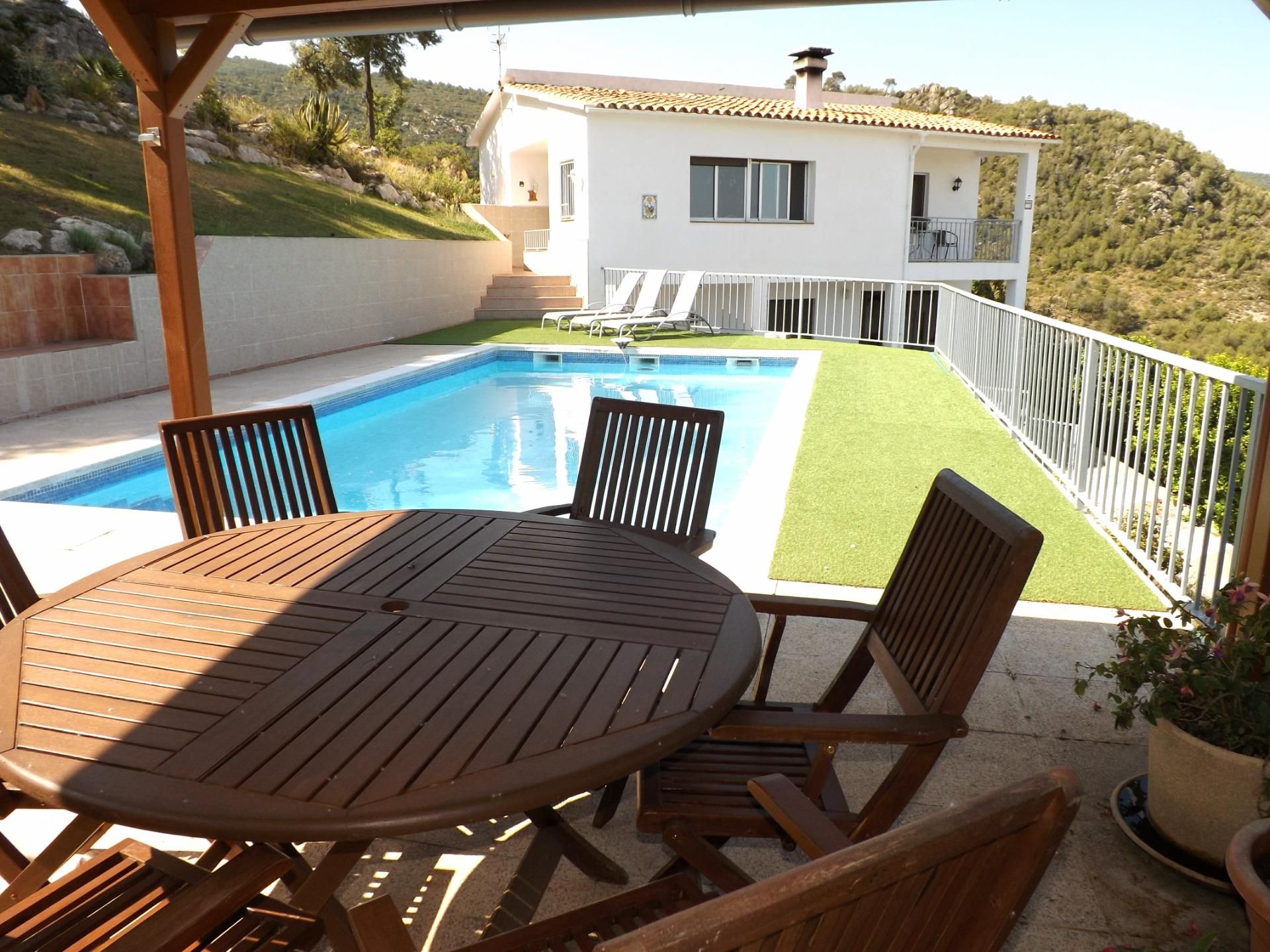 Swimming pool of House or chalet for sale in Font-rubí  with Heating, Private garden and Terrace