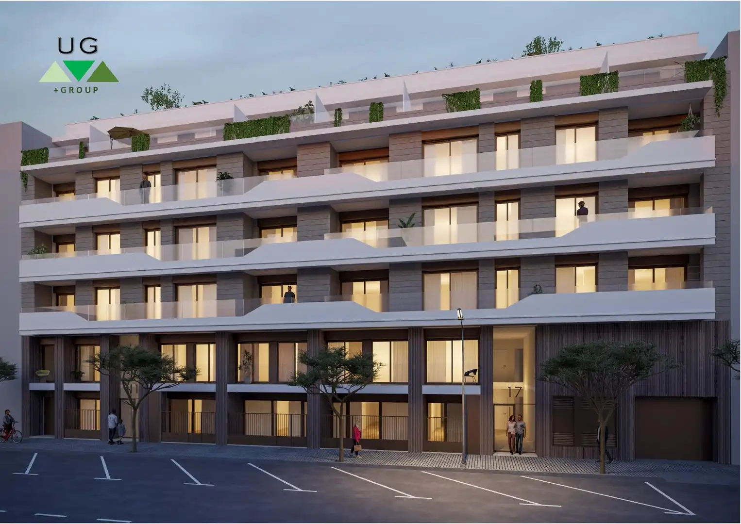 Vista exterior de Dúplex en venta en Alicante / Alacant con Aire acondicionado, Calefacción y Terraza