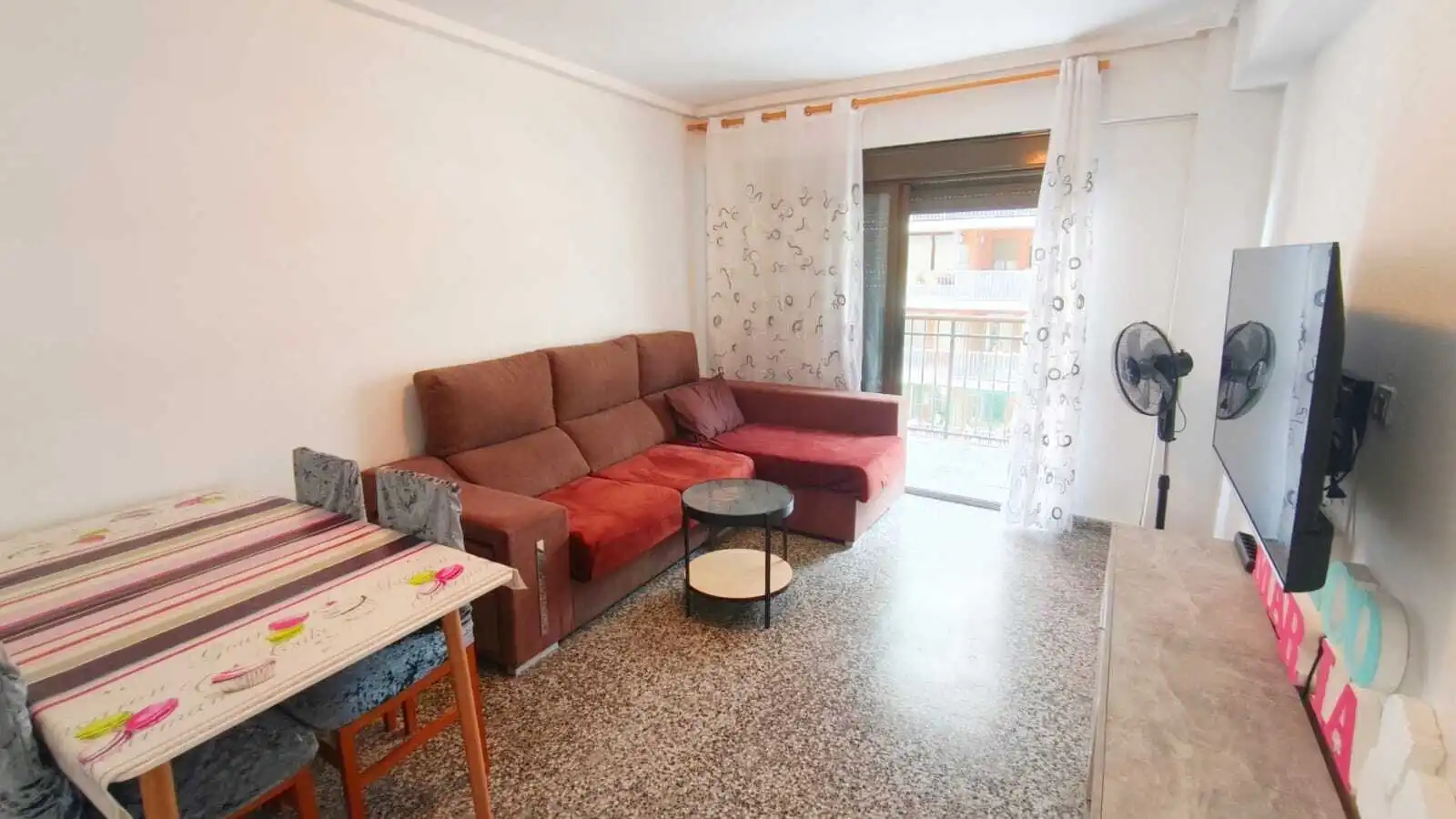 Sala de estar de Piso en venta en Cullera con Terraza y Balcón
