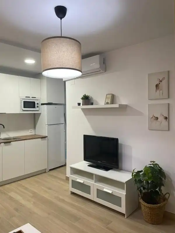 Cocina de Planta baja de alquiler en Sevilla con Aire acondicionado, Calefacción y Amueblado