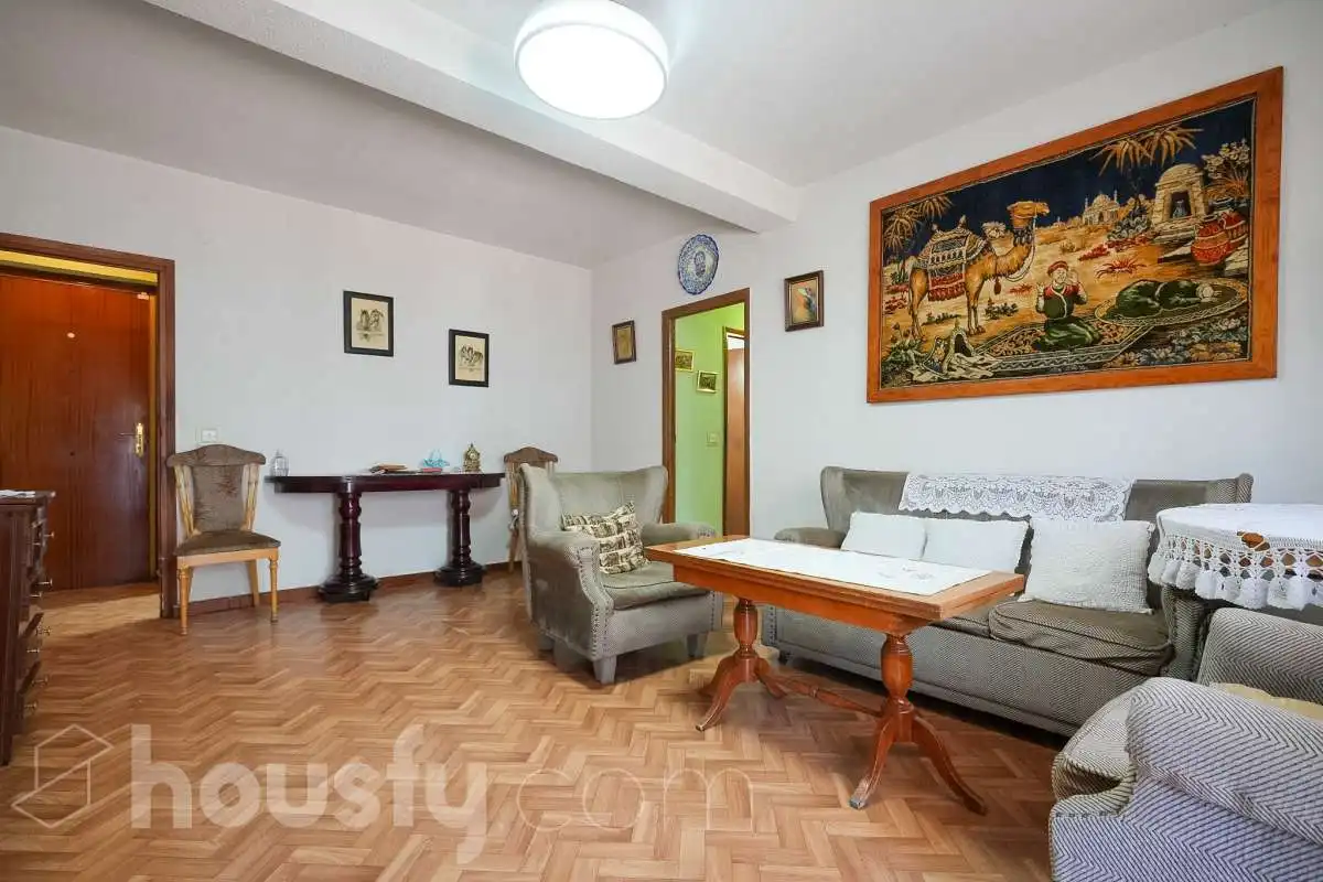 Sala de estar de Piso en venta en Leganés con Calefacción y Terraza