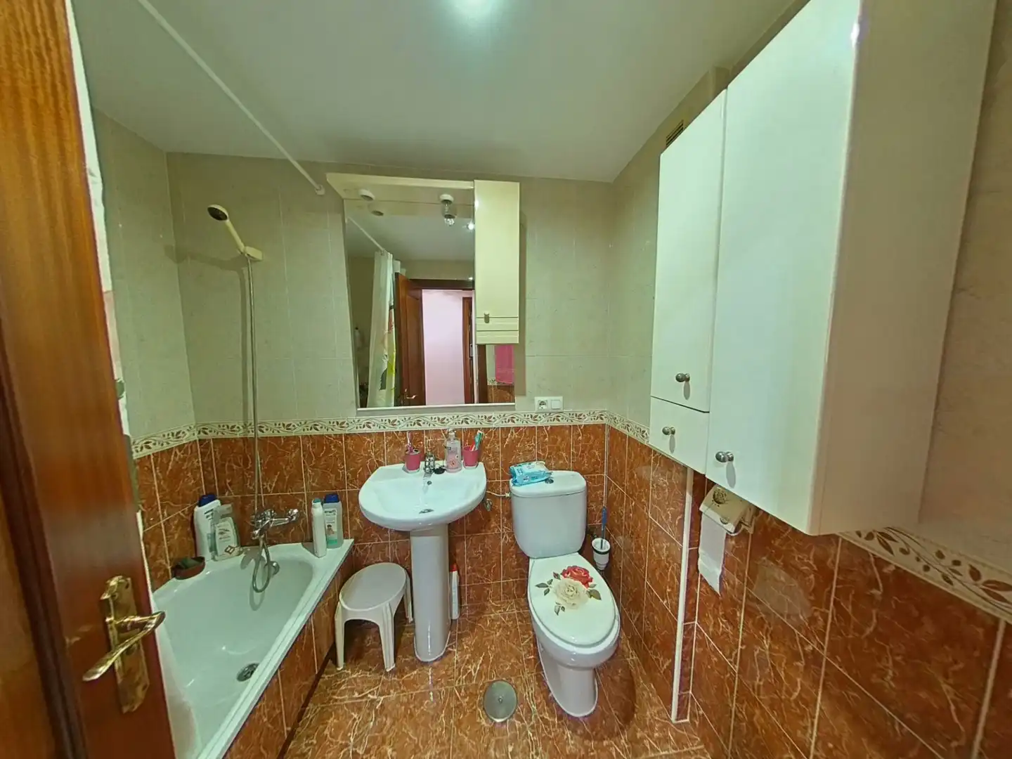 Bathroom of Flat for sale in Málaga  with Air Conditioner, Furnished and Balcony