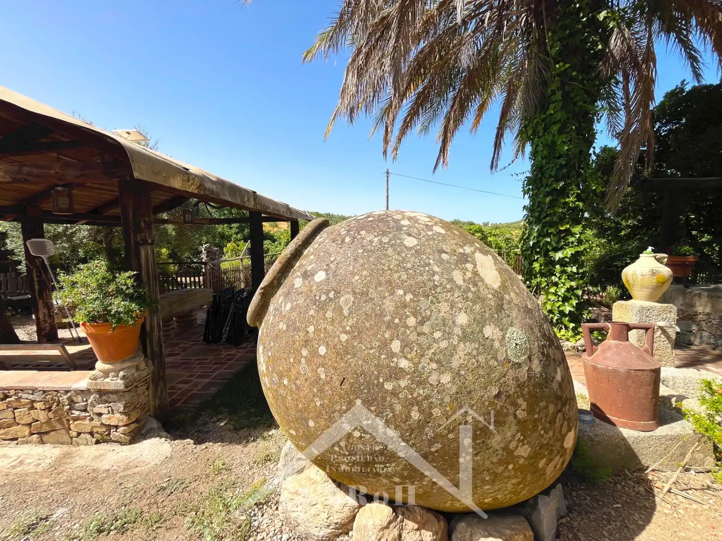 Jardí de Casa o xalet en venda en Cazalla de la Sierra amb Jardí privat, Traster i Piscina