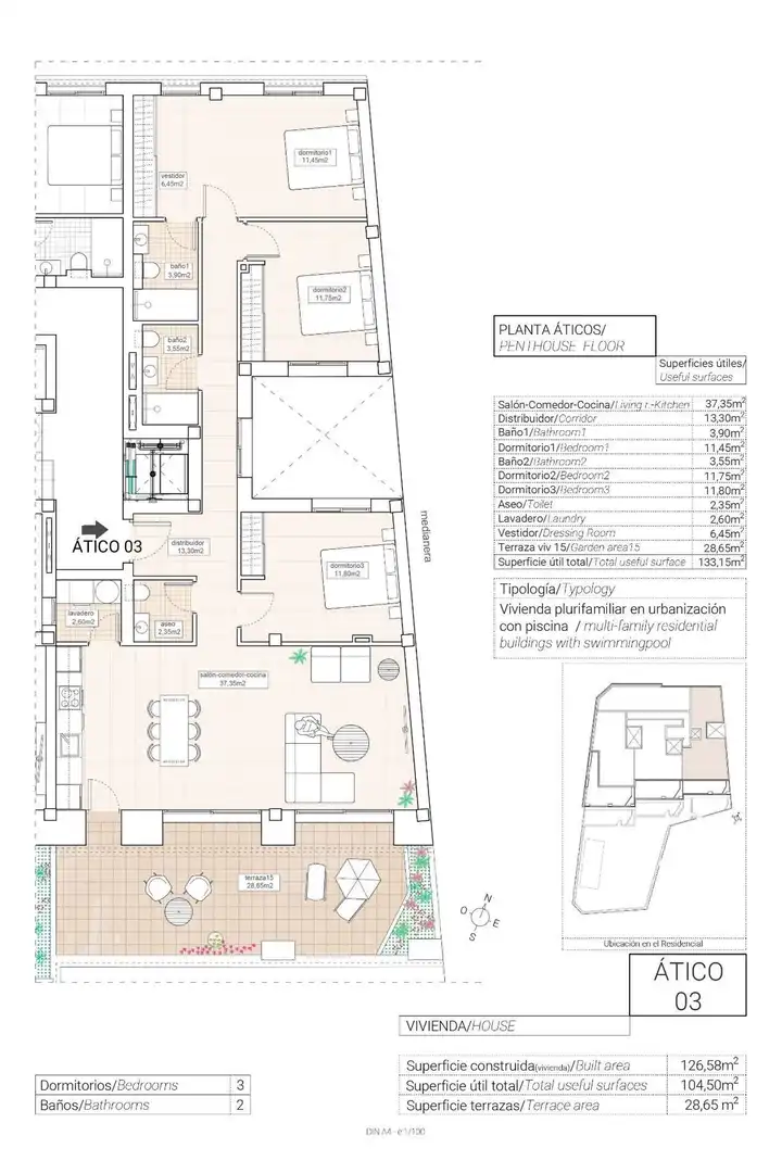 Apartamento en venta en Hondón de las Nieves / El Fondó de les Neus, imagen 9
