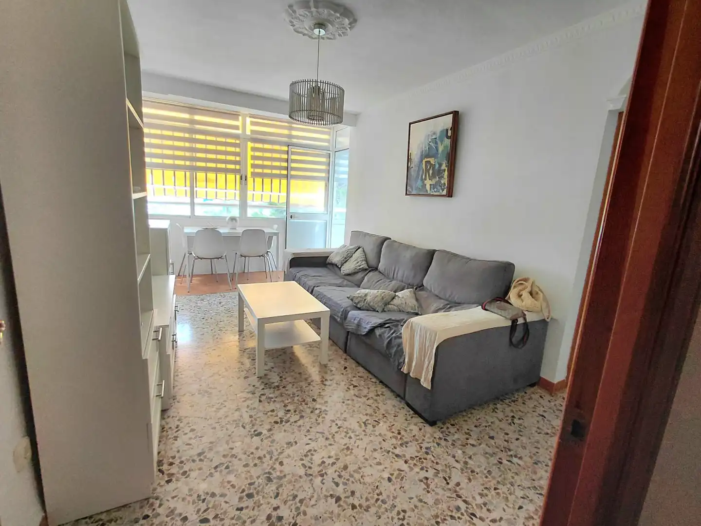 Sala d'estar de Pis en venda en Benalmádena amb Aire condicionat, Moblat i Forn