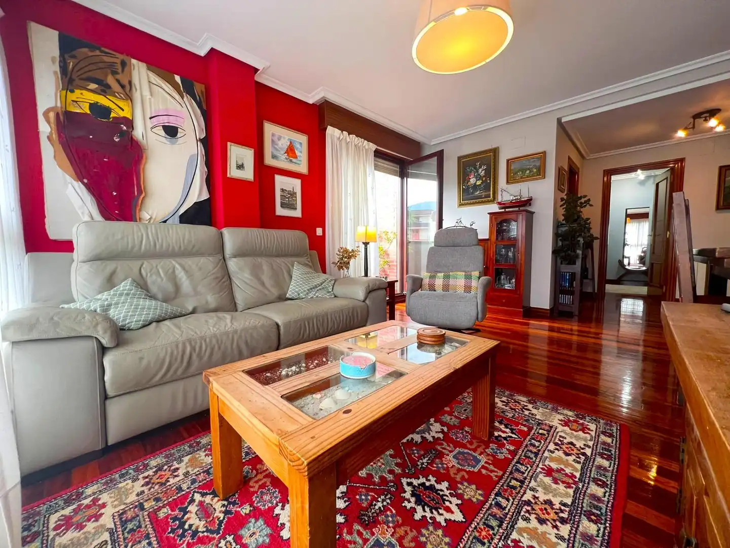 Sala de estar de Piso en venta en Guriezo con Calefacción, Terraza y Trastero