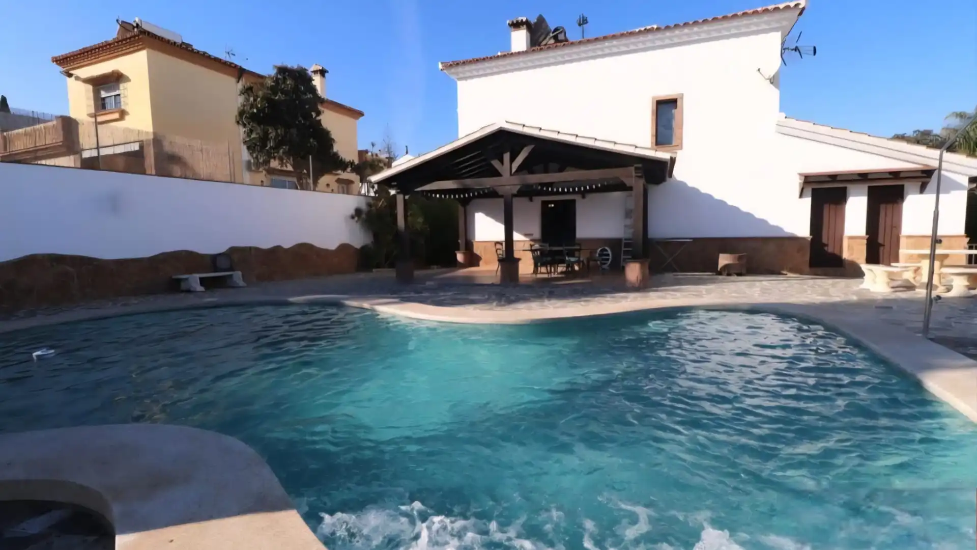 Piscina de Casa o xalet de lloguer en Alhaurín El Grande amb Jardí privat, Terrassa i Piscina