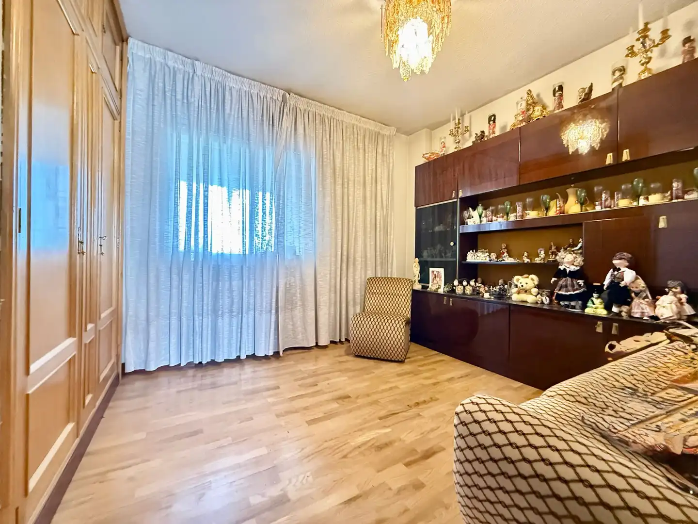 Wohnzimmer von Wohnung zum Verkauf in Móstoles mit Heizung, Parkett und Terrasse