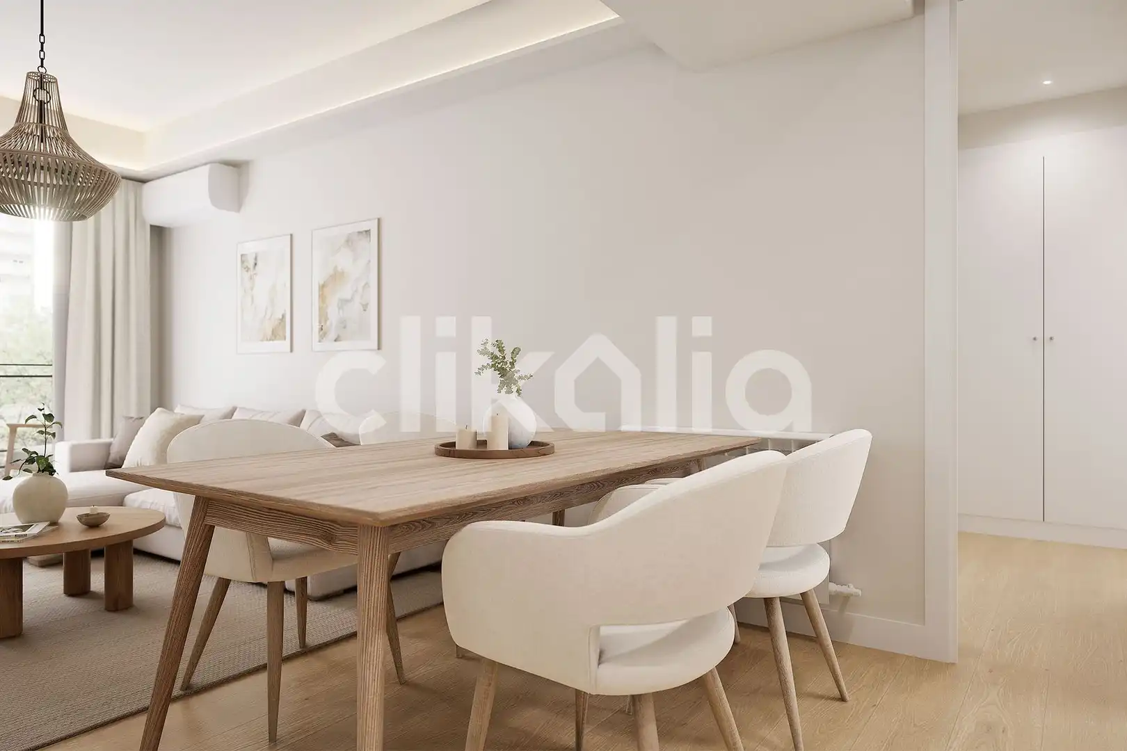 Dining room of Flat for sale in Madrid  with Air Conditioner, Heating and Terrace