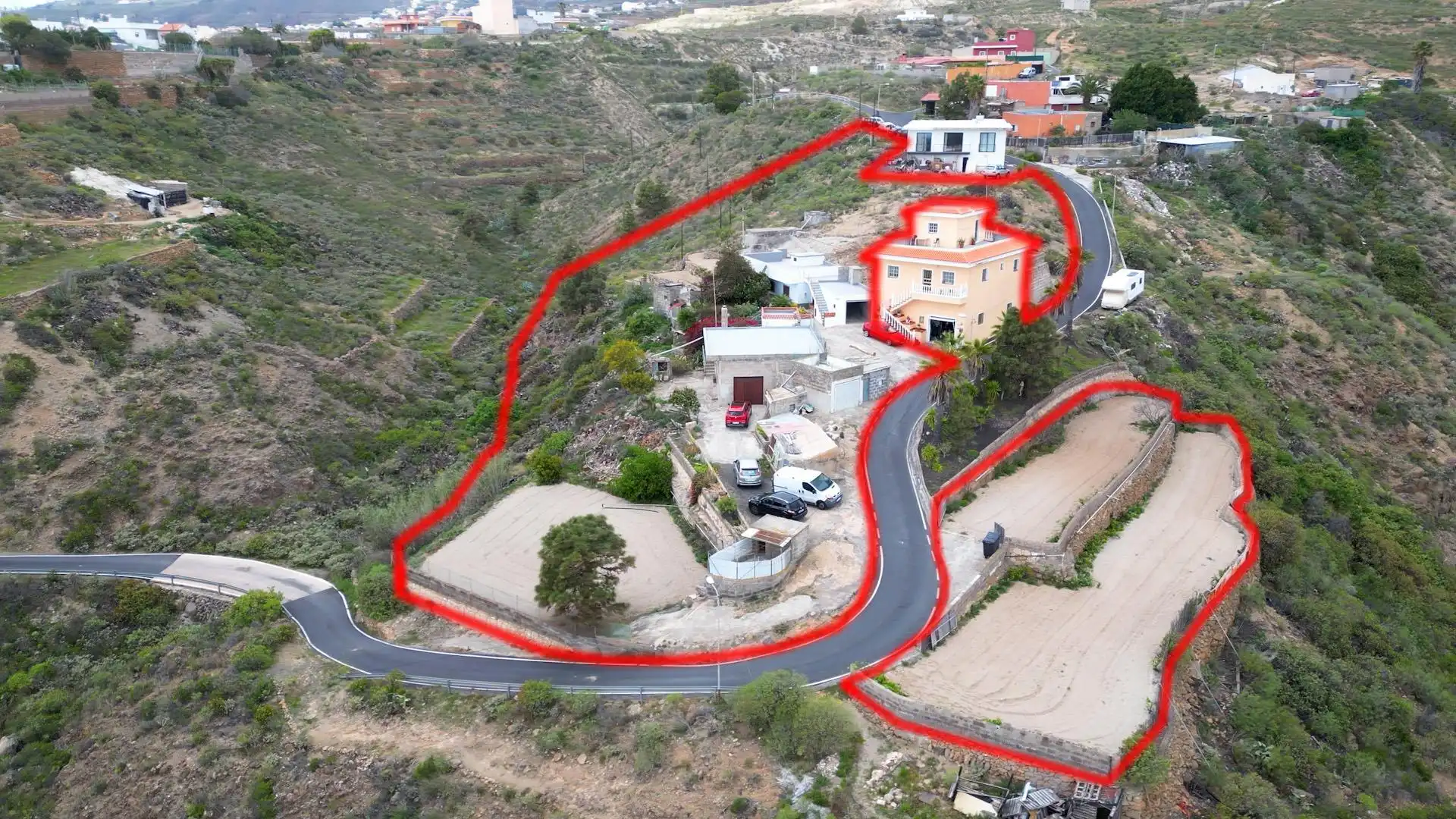 Vista exterior de Finca rústica en venta en Granadilla de Abona con Calefacción, Terraza y Amueblado
