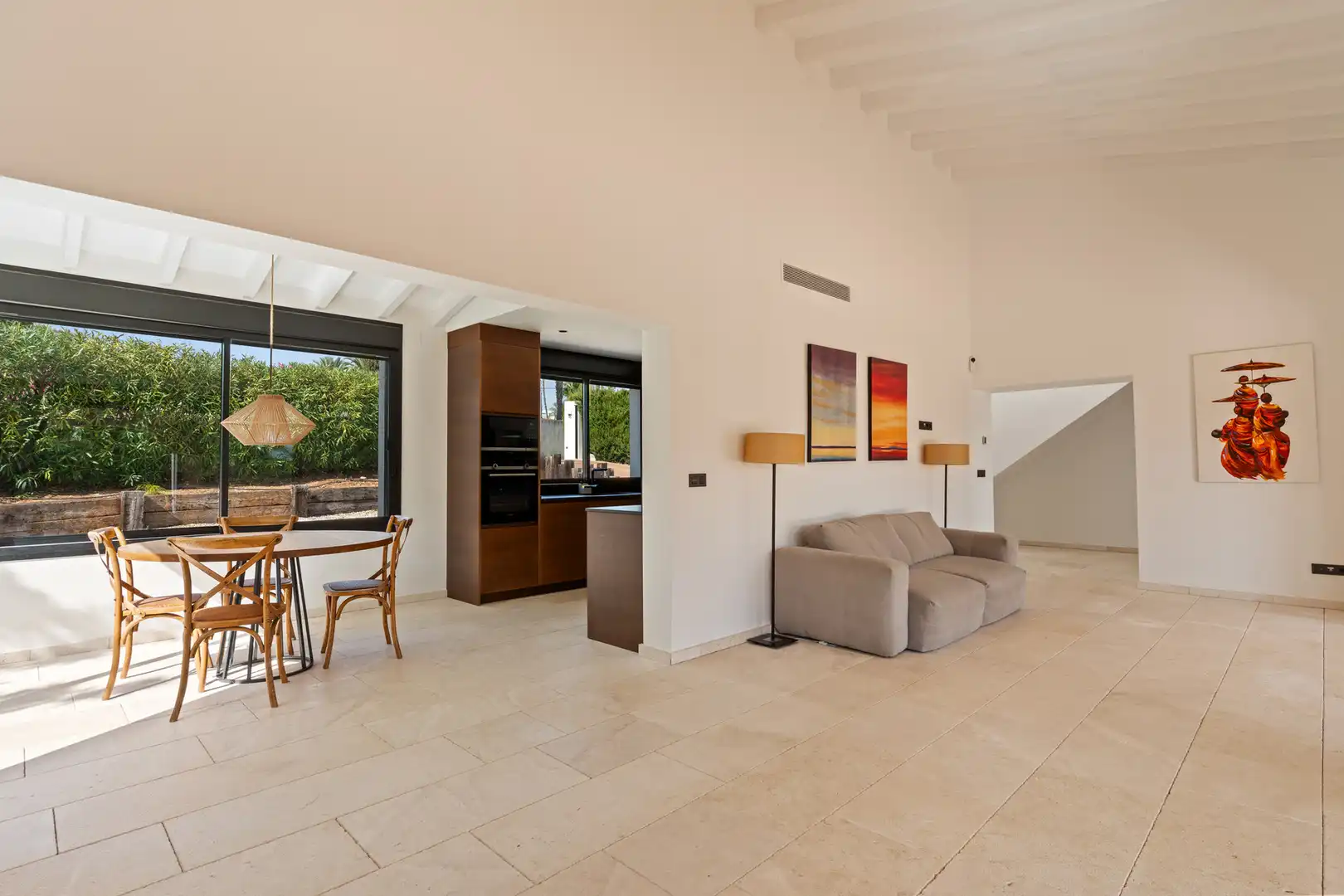 Sala d'estar de Casa o xalet en venda en Cap Martí - El Tossalet - Pinomar