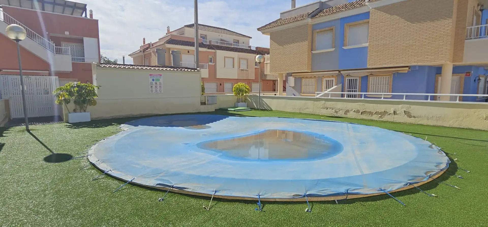 Piscina de Casa o xalet en venda en Pilar de la Horadada amb Calefacció, Terrassa i Balcó