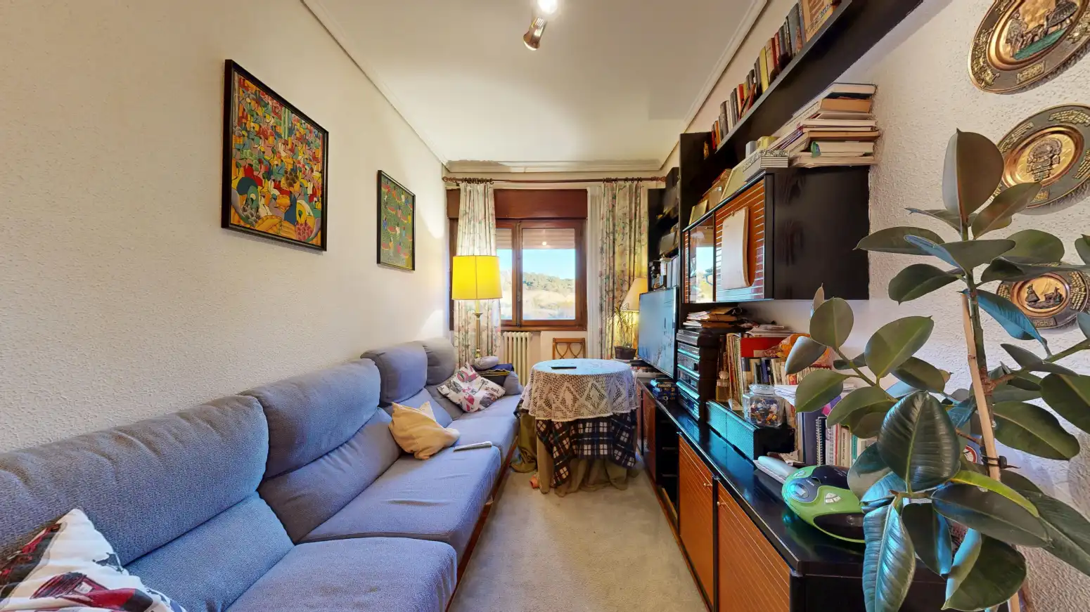 Living room of Houses for sale in Tafalla  with Heating, Private garden and Parquet flooring