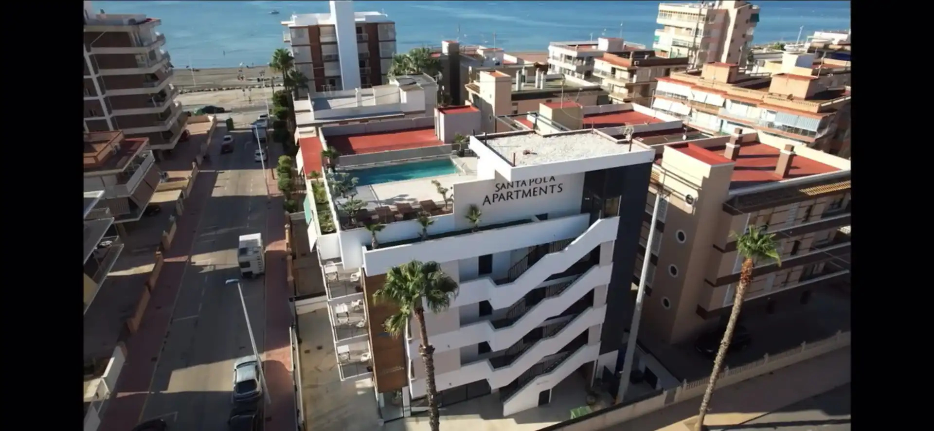 Exterior view of Buildings for sale in Santa Pola  with Alarm and Community pool