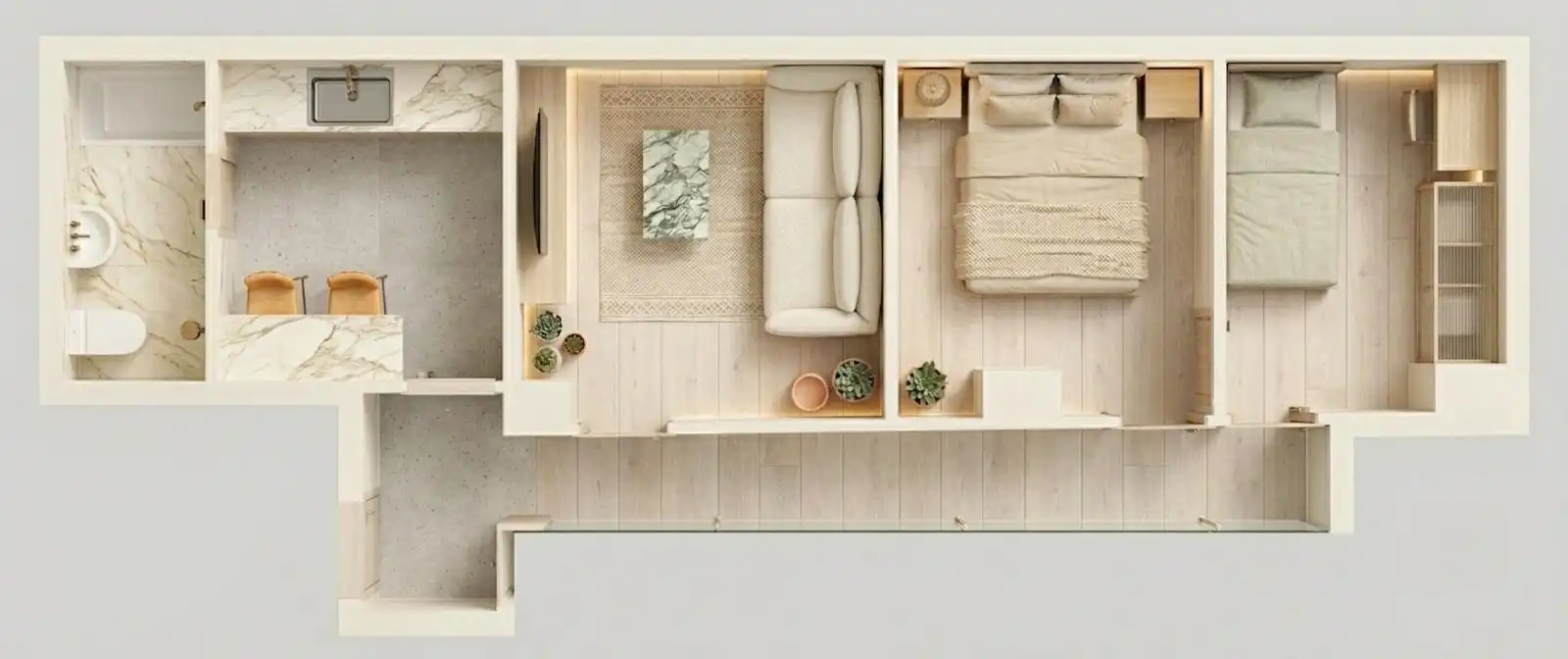 Habitación de Piso en venta en Cádiz con Trastero