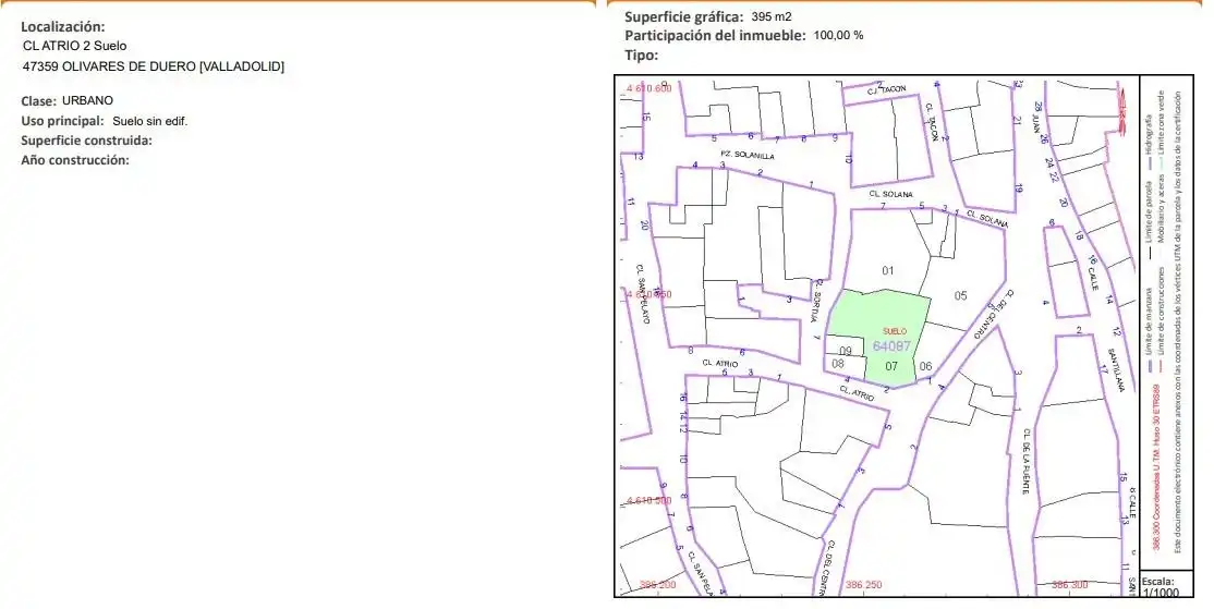 Residencial en venda en Olivares de Duero