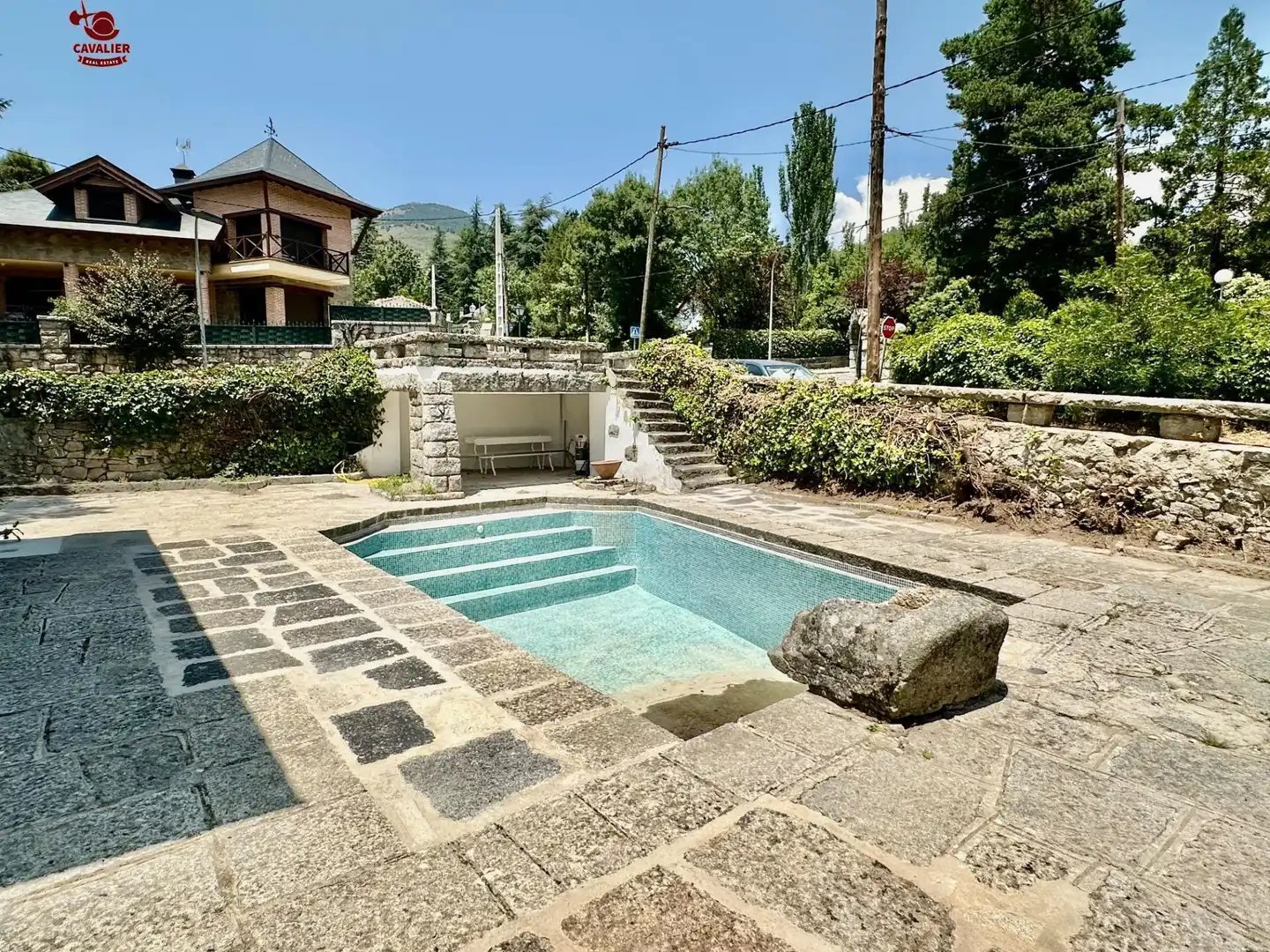 Piscina de Casa o chalet en venta en Los Molinos con Aire acondicionado, Calefacción y Jardín privado