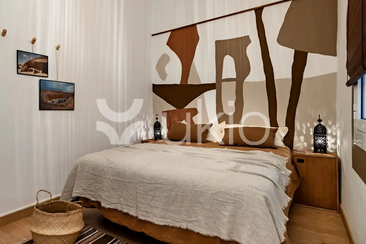 Bedroom of Flat for rent in Barcelona  with Air Conditioner, Heating and Terrace