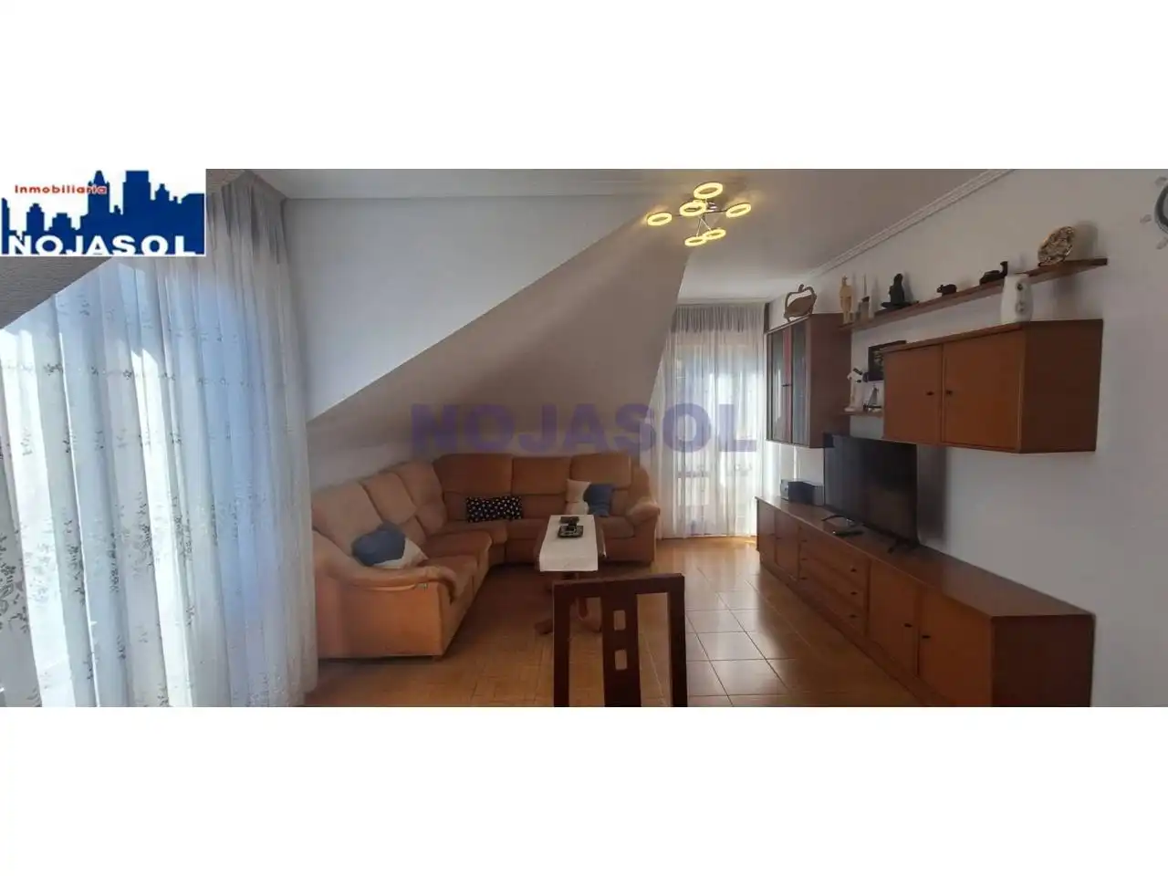 Living room of Flat for rent in Noja  with Heating, Terrace and Furnished