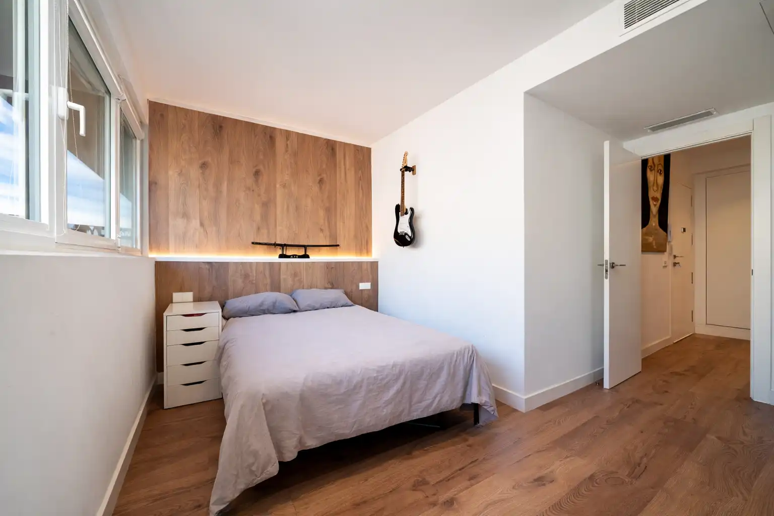 Bedroom of Apartments for sale in  Palma de Mallorca  with Air Conditioner and Balcony