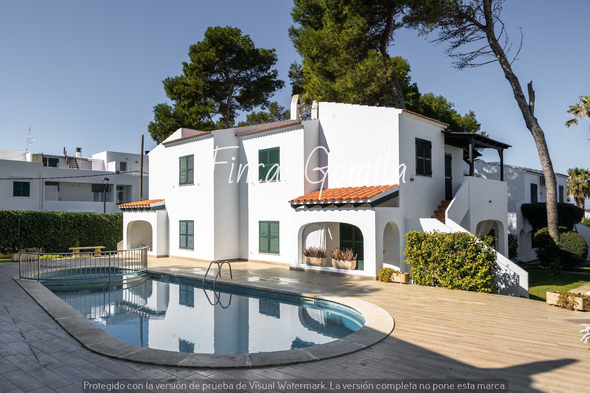 Vista exterior de Apartament en venda en Ciutadella de Menorca amb Aire condicionat, Terrassa i Piscina comunitària