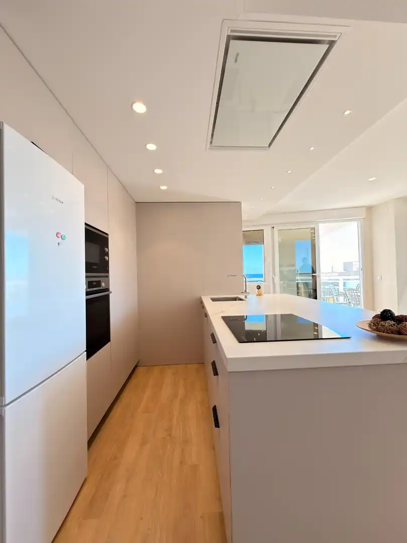 Kitchen of Flat for rent in Alicante / Alacant  with Air Conditioner, Private garden and Terrace