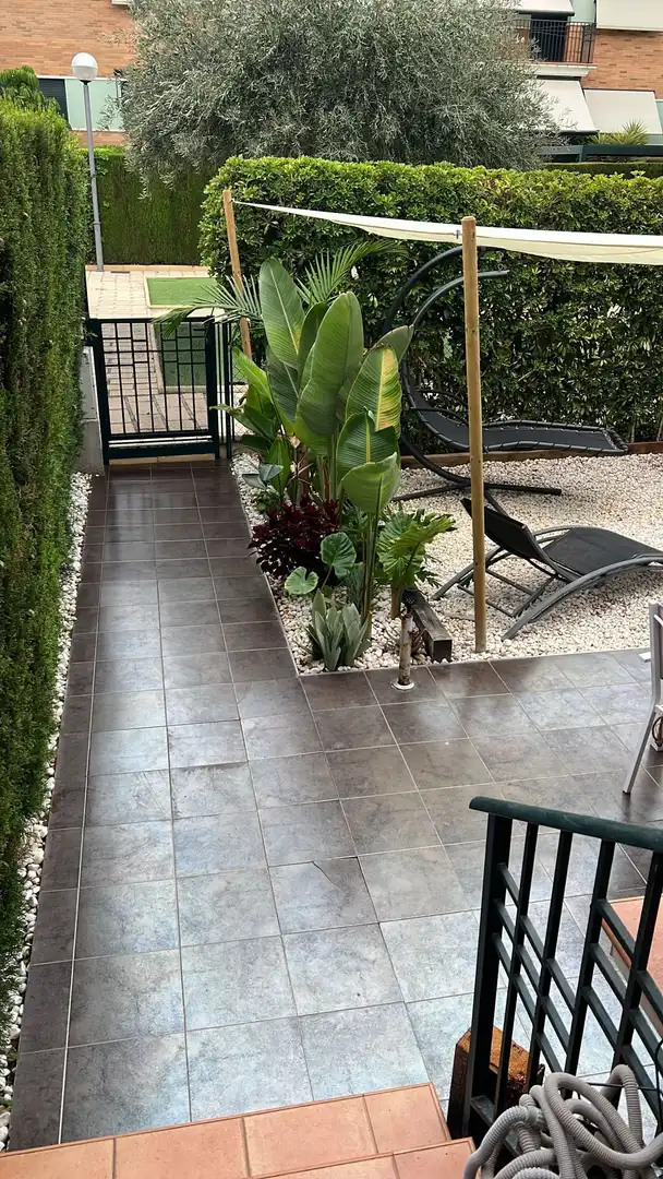 Terrassa de Casa o xalet en venda en Mutxamel amb Aire condicionat, Calefacció i Jardí privat