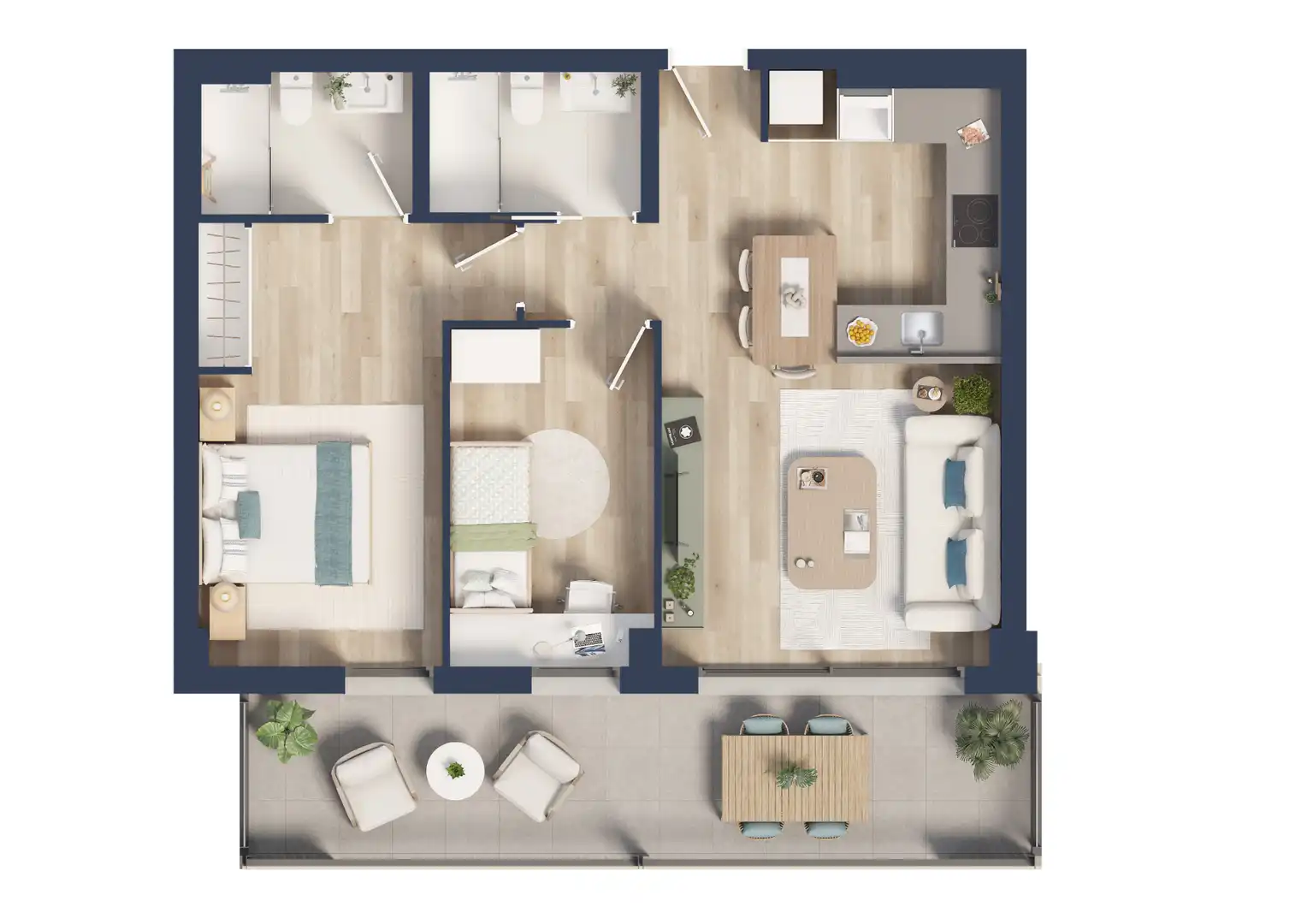 Neubau-Wohnung mit Pool zum Verkauf in Carrer del Mascarell 31, imagen 12