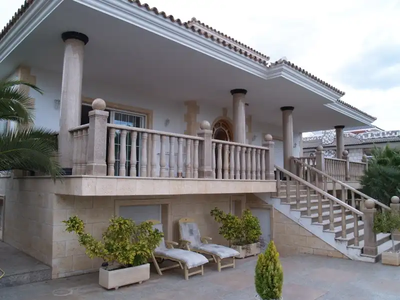 Terrassa de Casa o xalet en venda en L'Alfàs del Pi amb Aire condicionat, Calefacció i Piscina
