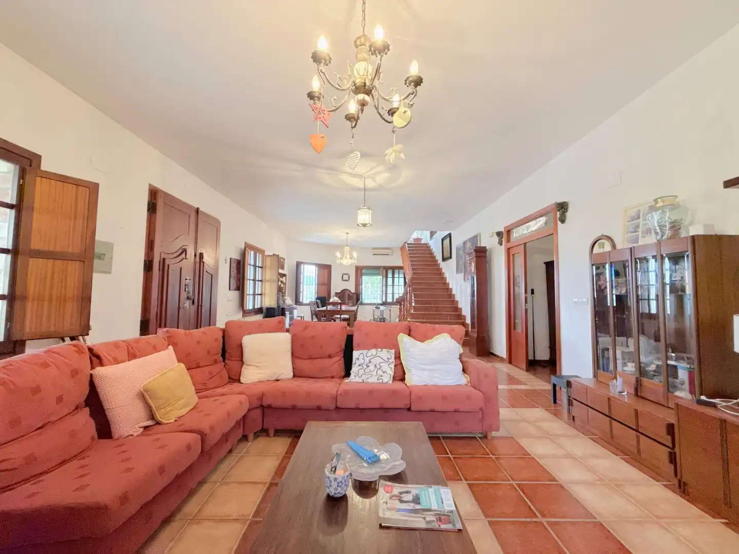 Sala d'estar de Casa o xalet en venda en Beniarjó, Valencia