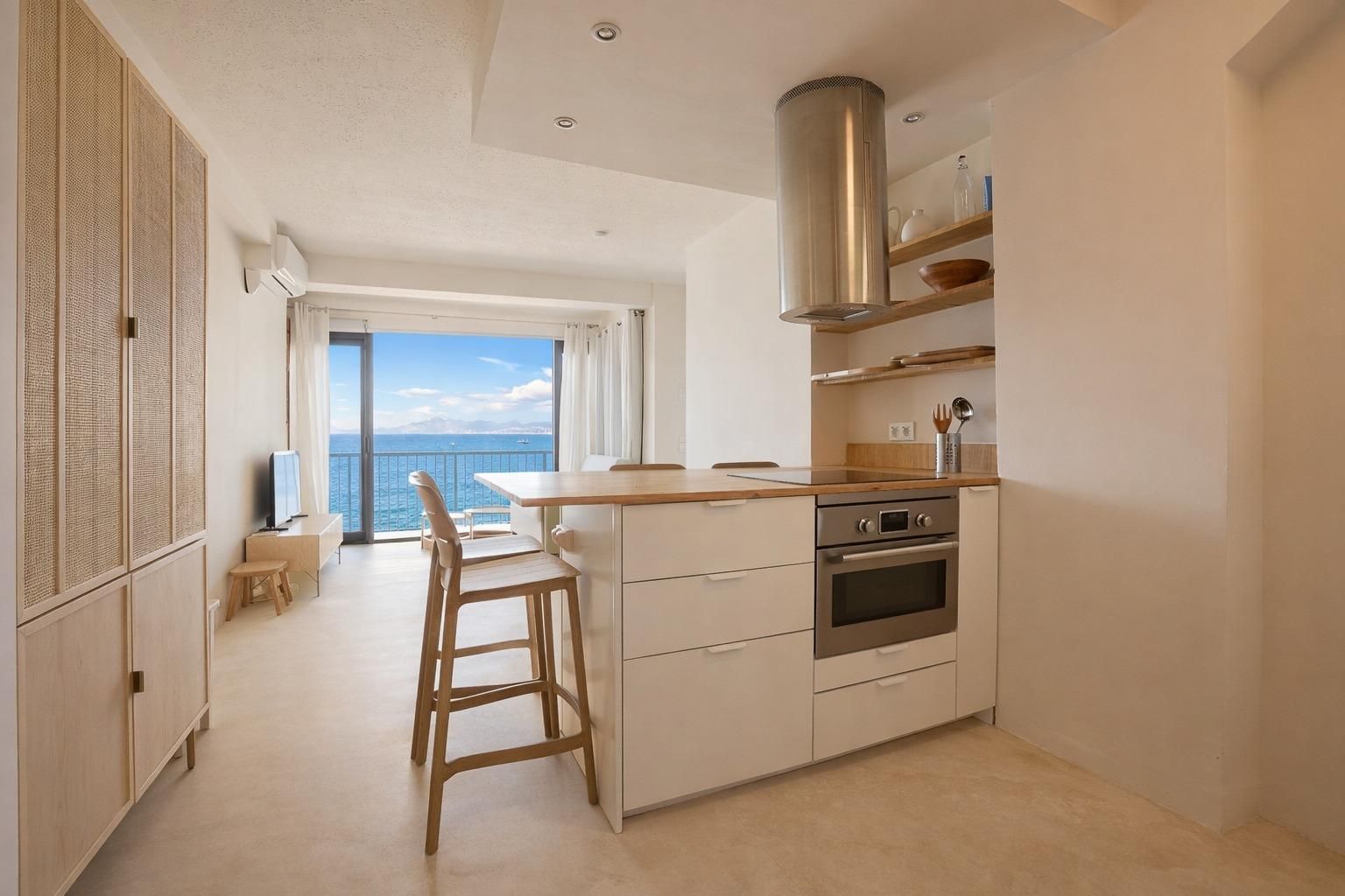 Cocina de Apartamento en venta en Salou con Aire acondicionado, Terraza y Balcón