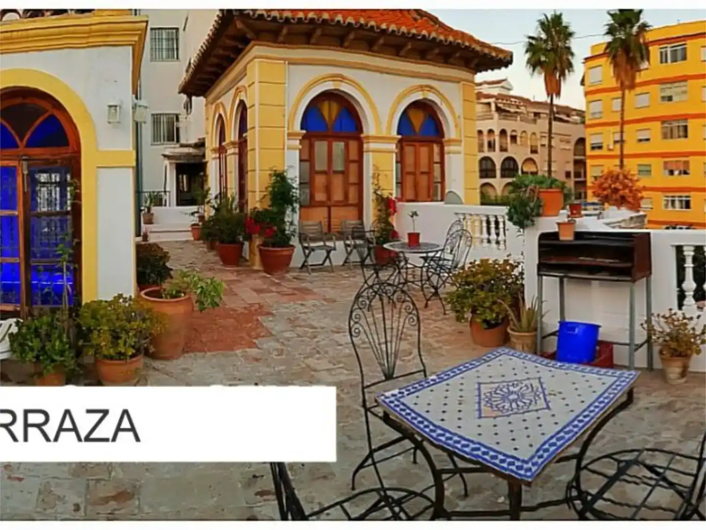 Terraza de Casa adosada para compartir en Almuñécar con Amueblado