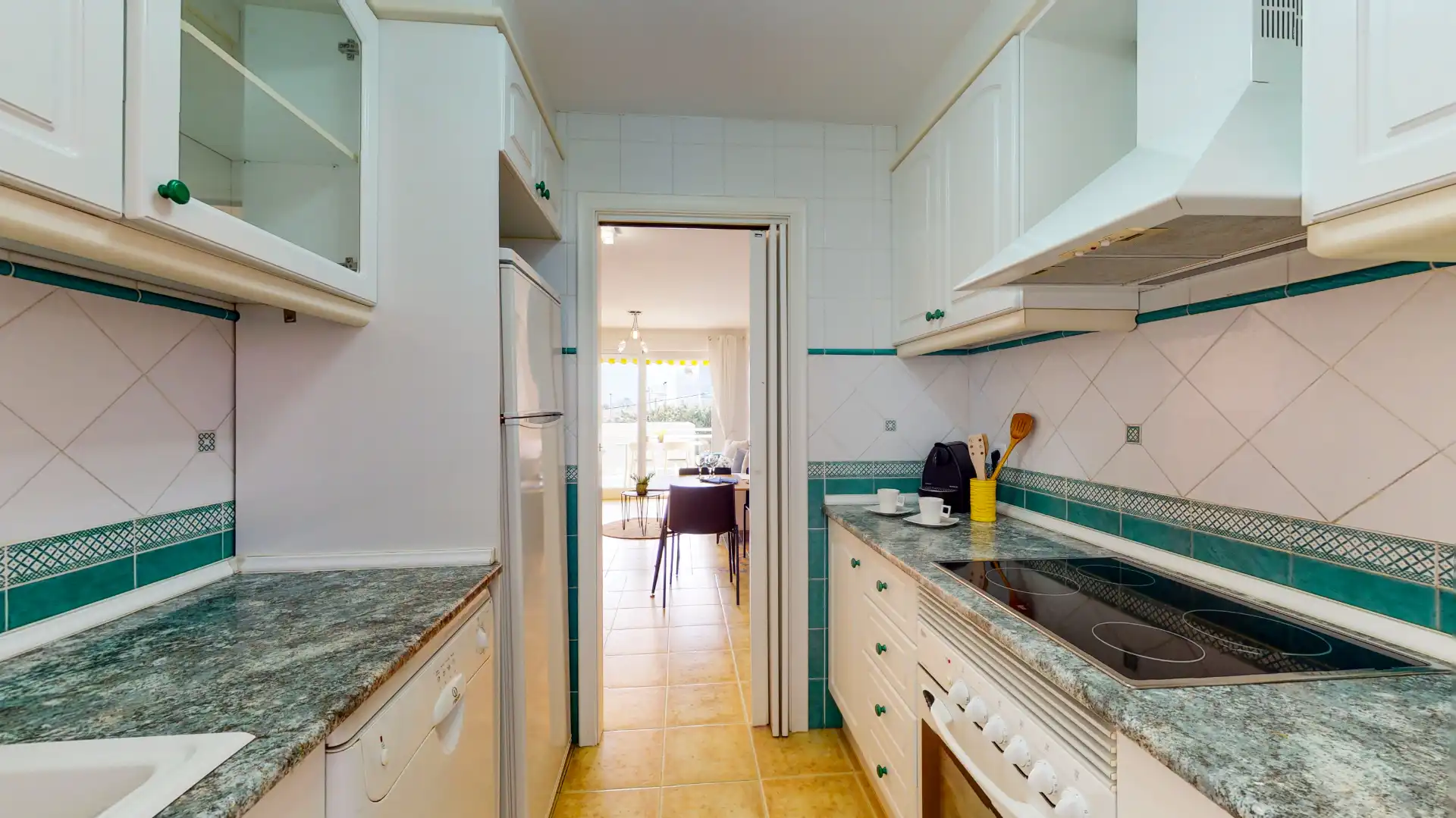 Kitchen of Apartments for rent in Dénia  with Air Conditioner, Heating and Terrace