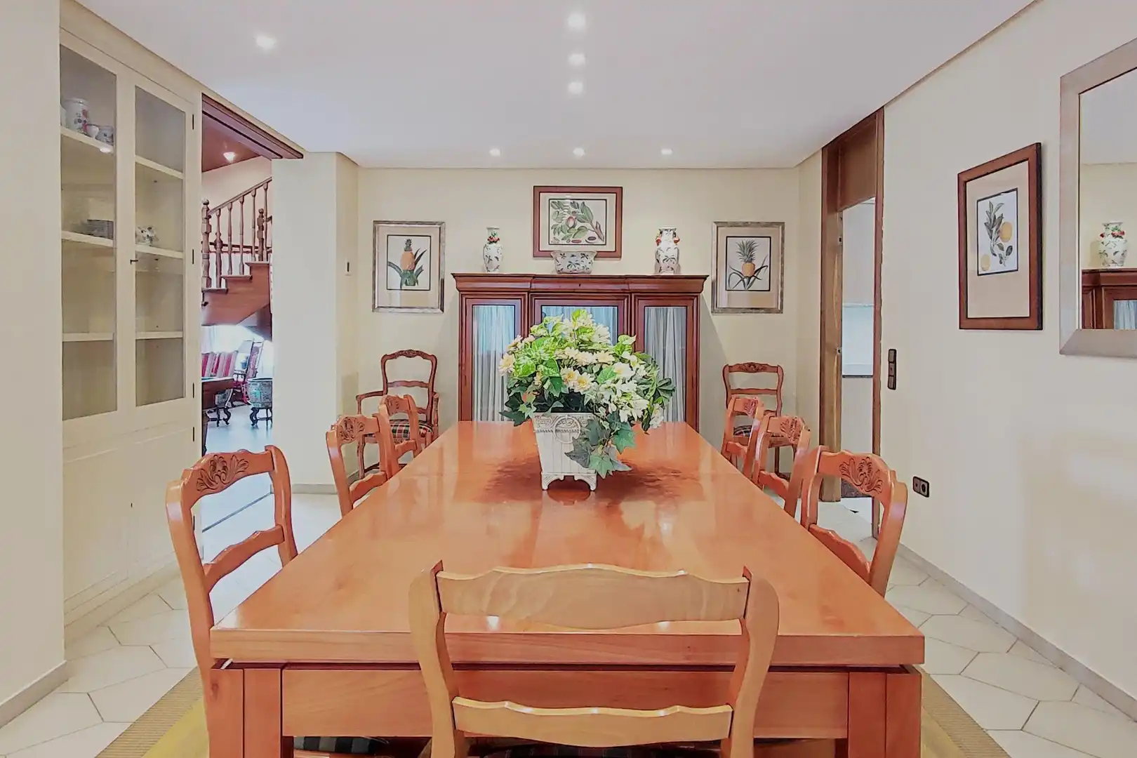 Dining room of Houses for sale in L'Eliana  with Air Conditioner, Heating and Private garden