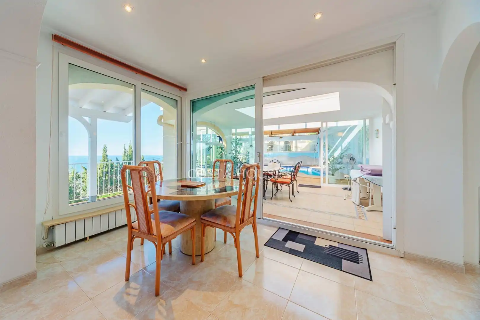 Dining room of Houses for sale in Dénia  with Air Conditioner, Heating and Private garden